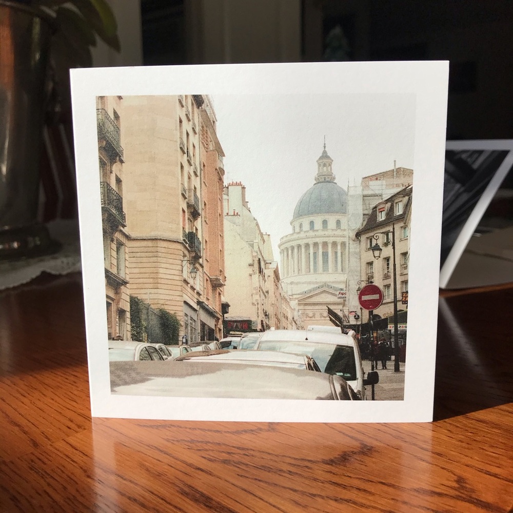 SOLD Paris Frameable Folded Photo Greeting Cards - Picture 5 of 7